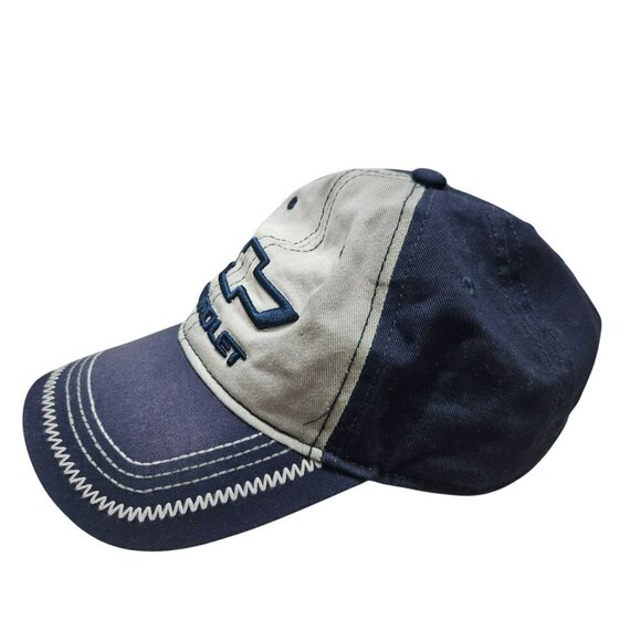 Chevrolet Official Licensed Two-Tone Baseball Cap With Embroidered Logo Adjustab - Picture 9 of 9